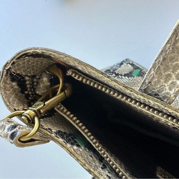 Madewell Snake Print Transport Crossbody - Picture 2 of 7